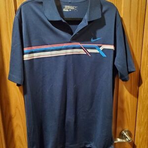Nike Golf Dri-Fit Polo Shirt Size L